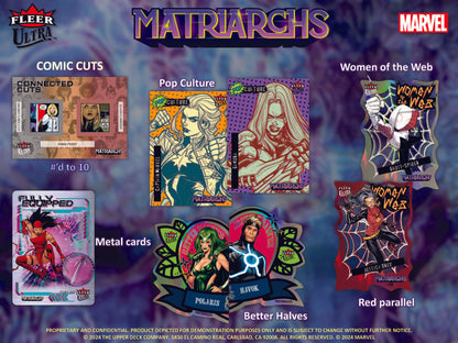 2024 : Fleer Ultra Marvel Matriarchs Hobby Box