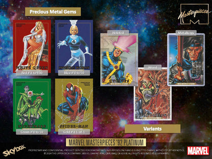 2024 : Skybox Marvel Masterpieces 92' Platinum Hobby Box