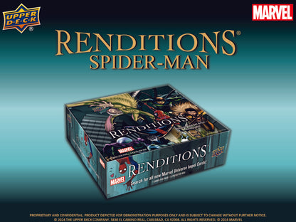 2024 : Upper Deck Marvel Renditions Spider-Man Hobby Box