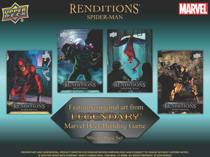 2024 : Upper Deck Marvel Renditions Spider-Man Hobby Box