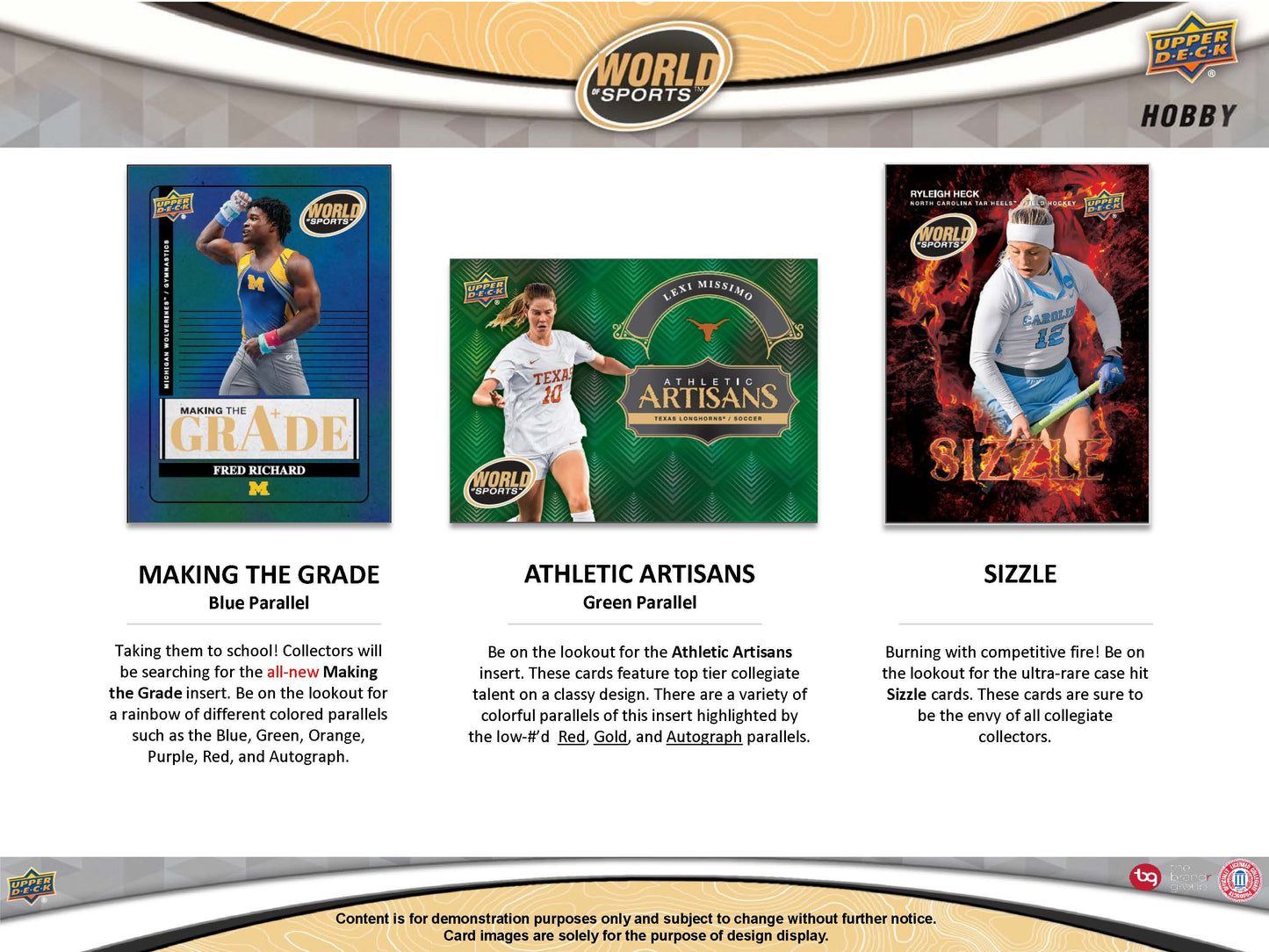 2025 : Upper Deck World of Sports Volume 1 Hobby Box