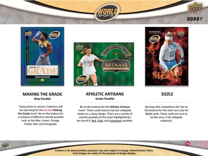 2025 : Upper Deck World of Sports Volume 1 Hobby Box