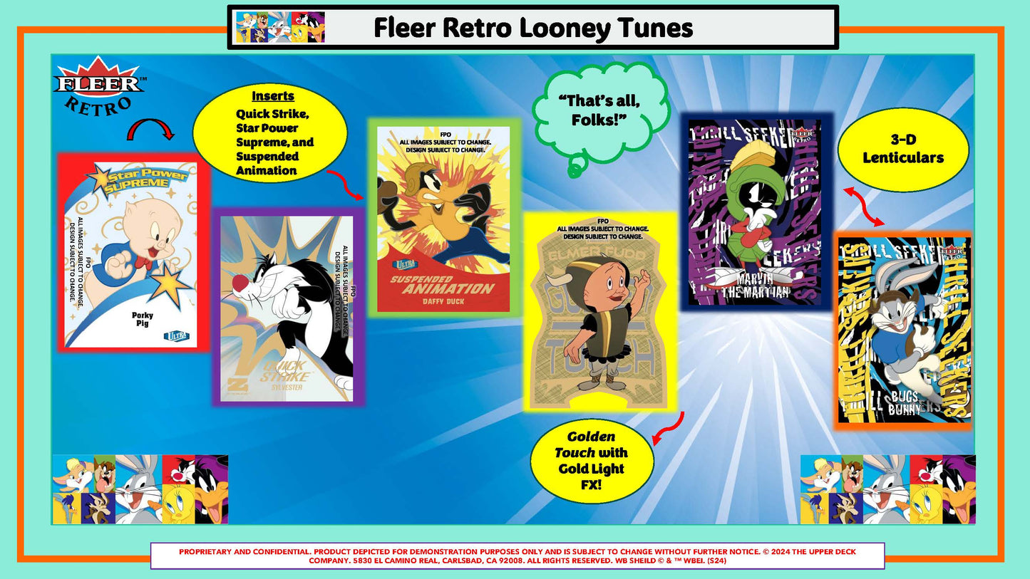 2024 : Fleer Retro Looney Tunes Hobby Box