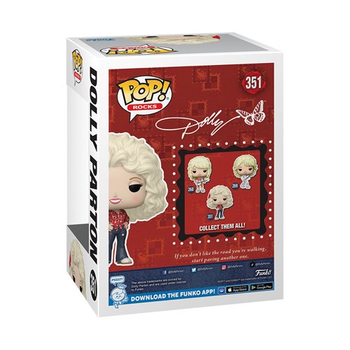 Rocks : Dolly Parton - Dolly Parton #351 Funko POP!