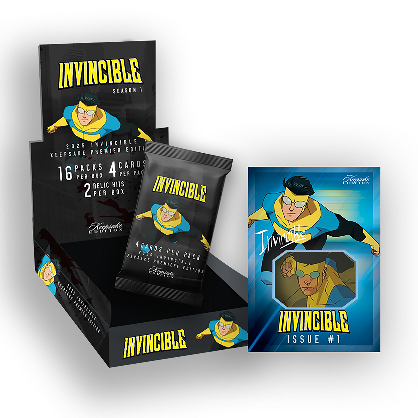 2025 : Keepsake Invincible Season 1 Premiere Hobby Edition Box