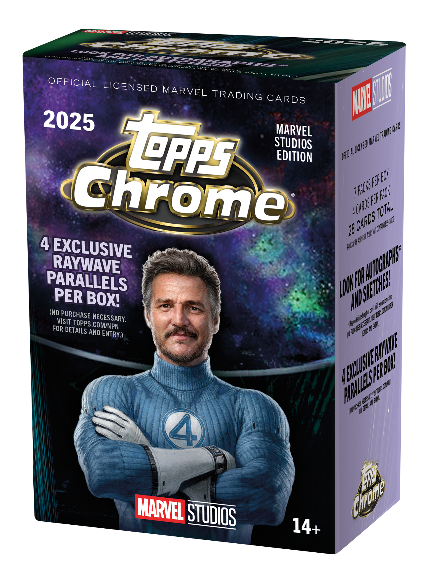 2025 : Topps Marvel Studios Chrome Value Box