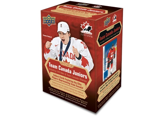 2022-23 : Upper Deck Team Canada Juniors Hockey Blaster Box