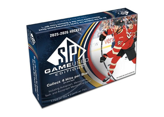 2025-26 : Upper Deck SP Game Used Hockey Hobby Box