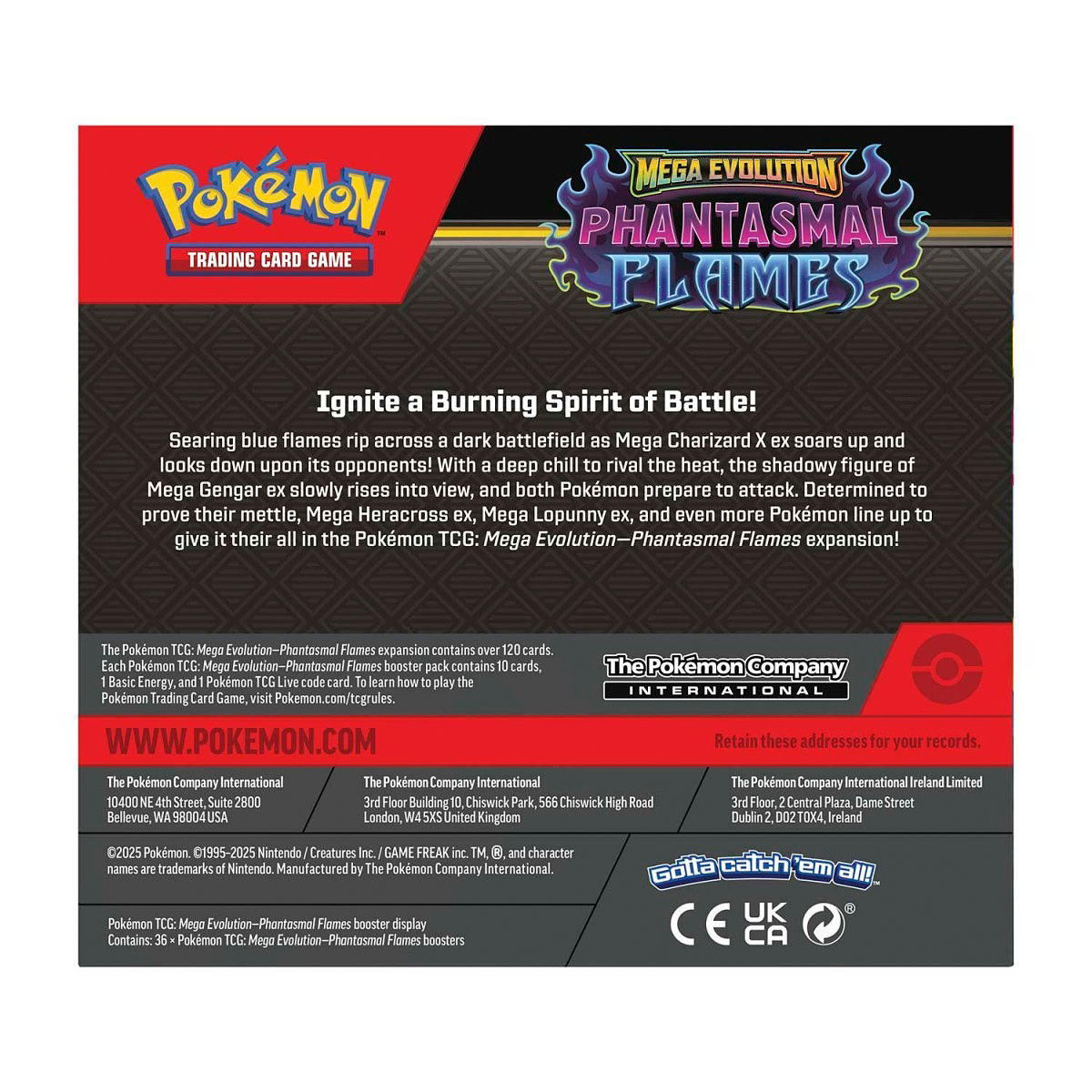 Pokémon Booster Box - ME02 : Phantasmal Flames