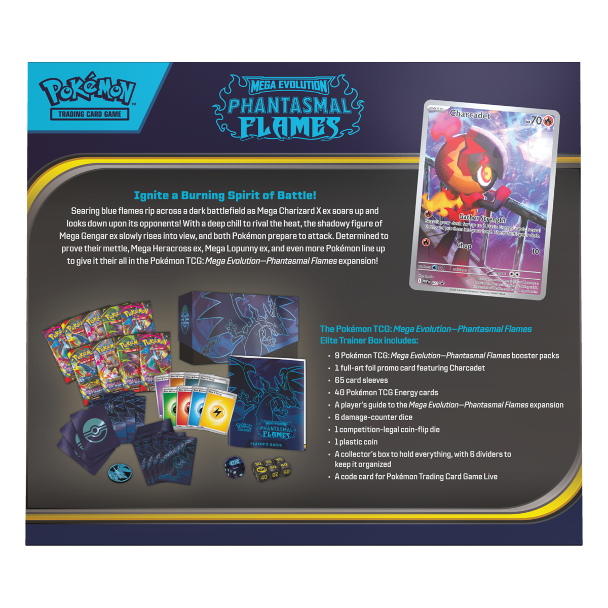 Pokémon Elite Trainer Box - ME02 : Phantasmal Flames