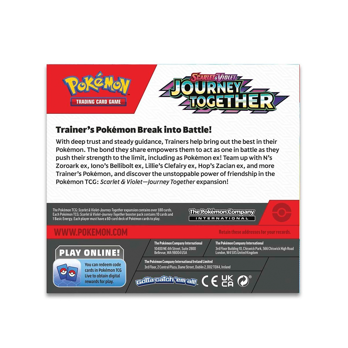 Pokémon Enhanced Booster Box - SV09 : Journey Together