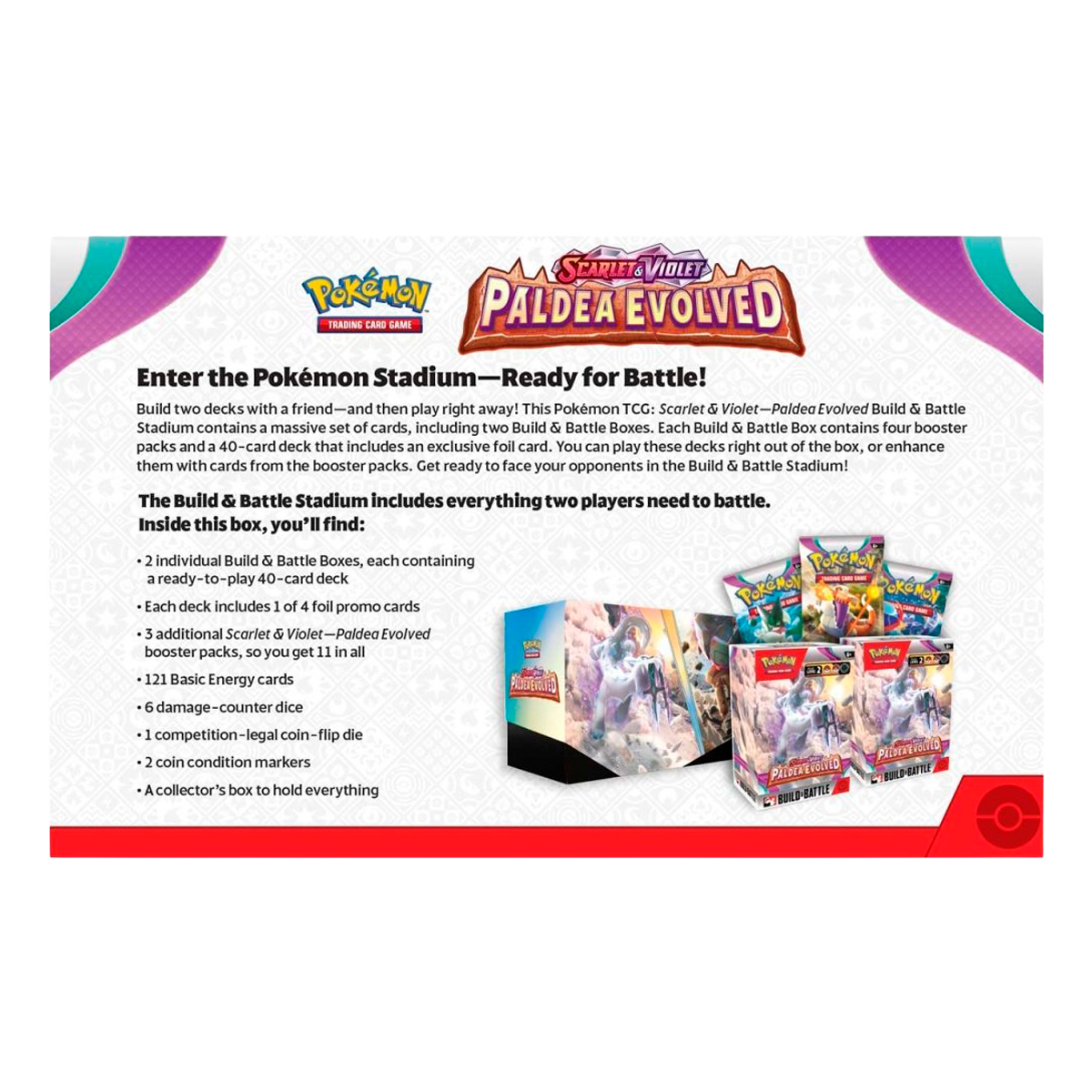 Pokémon Build & Battle Stadium - SV02 : Paldea Evolved