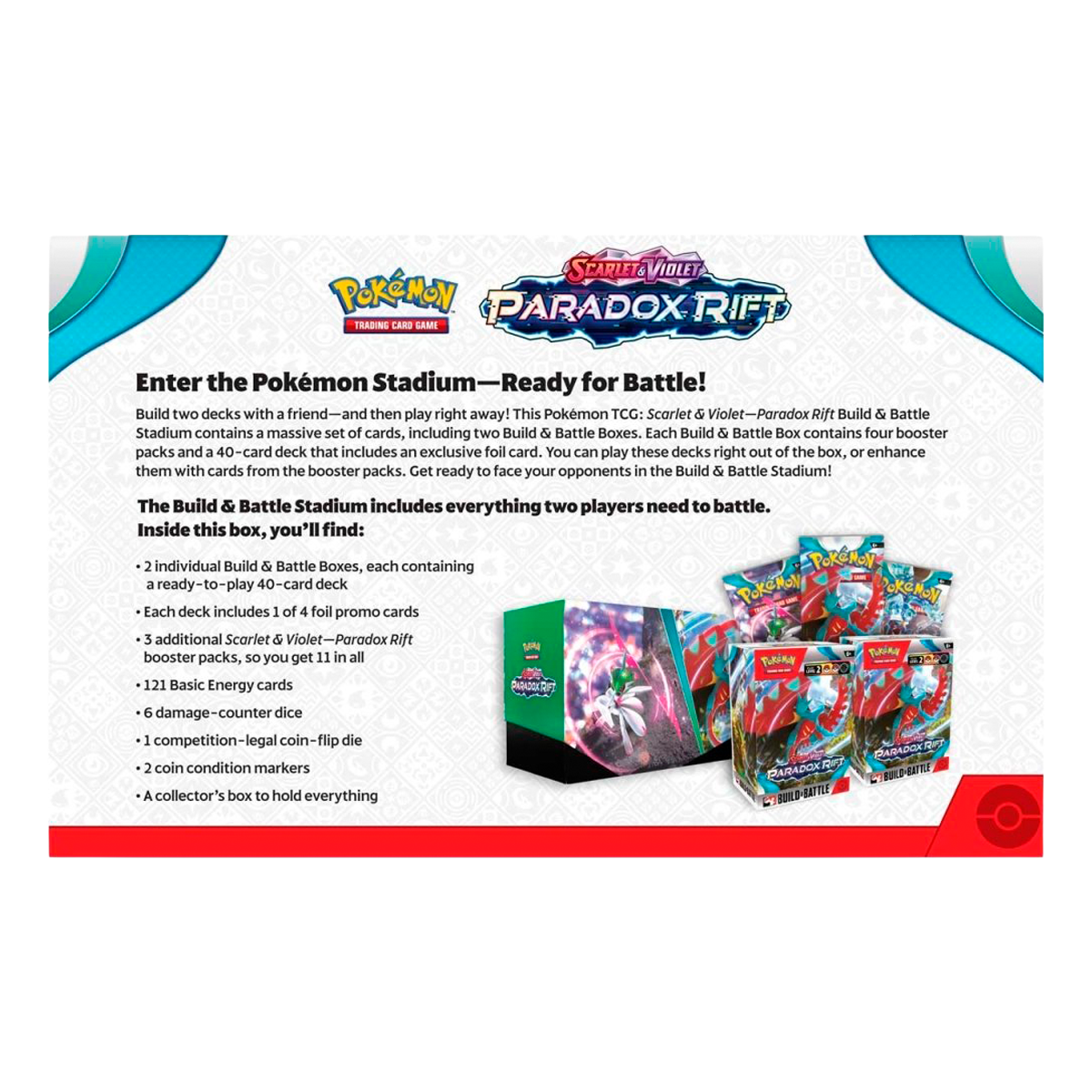 Pokémon Build & Battle Stadium - SV04 : Paradox Rift
