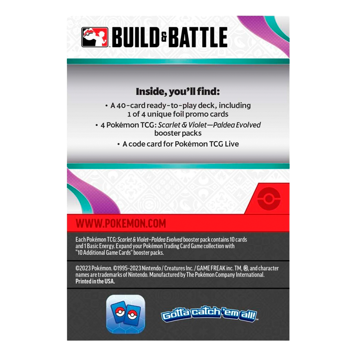 Pokémon Build & Battle Box - SV02 : Paldea Evolved