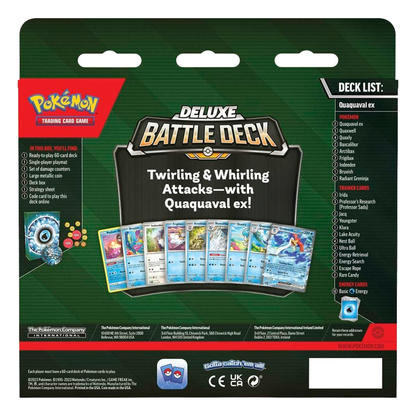 Pokémon Deluxe Battle Deck - Quaquaval ex