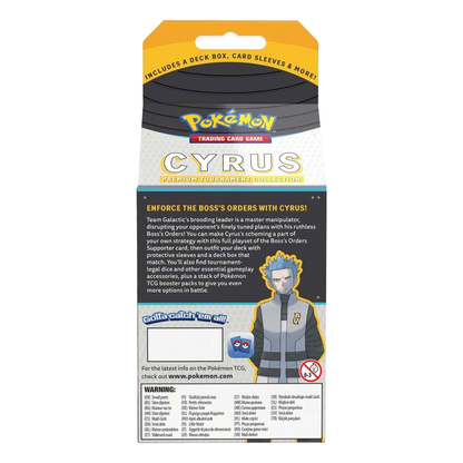 Pokémon Premium Tournament Collection - Cyrus