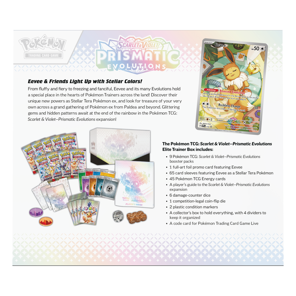 Pokémon Elite Trainer Box - SV8.5 : Prismatic Evolutions