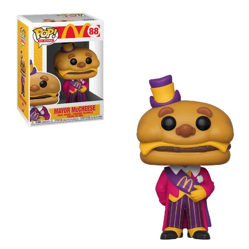 Ad Icons : McDonald's - Mayor McCheese #88 Funko POP! Vinyl Figure