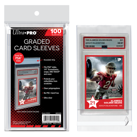 Ultra Pro PSA Graded Card Sleeves (100ct)