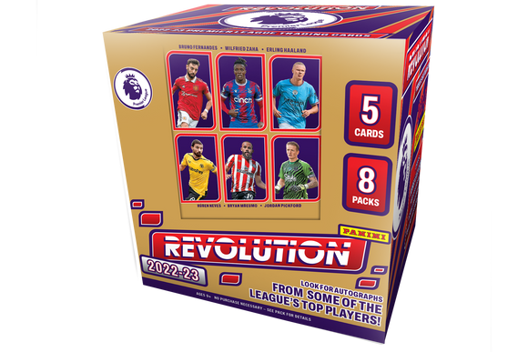 2022-23 : Panini Revolution Premier League Soccer Hobby Box