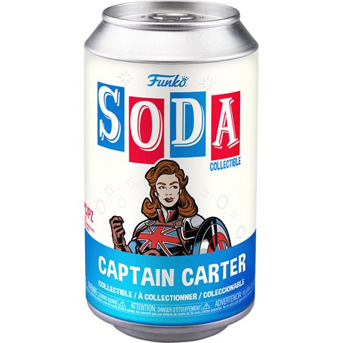 Funko Vinyl Soda : What If - Captain Carter