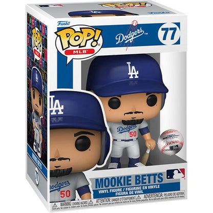 Baseball : Dodgers - Mookie Betts (Alternate Jersey) #77 Funko POP! Vinyl Figure