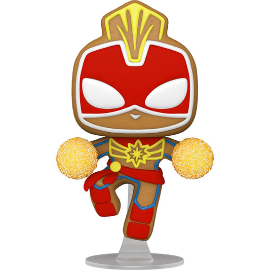 Marvel : Holiday - Gingerbread Captain Marvel #936 Funko POP! Vinyl Figure