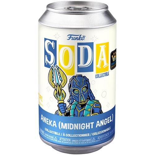 Funko Vinyl Soda : Wakanda Forever - Aneka (Midnight Angel) Specialty Series