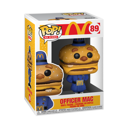 Ad Icons : McDonald's - Officer Big Mac #89 Funko POP! Vinyl Figure