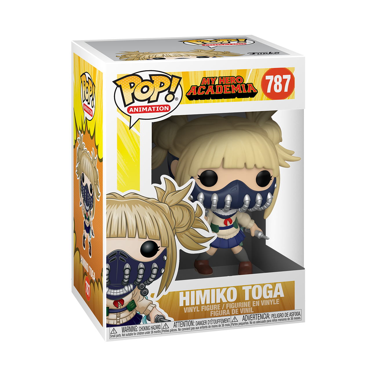 Animation : My Hero Academia - Himiko Toga with Face Cover #787 Funko POP! Vinyl Figure