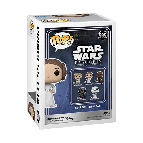 Star Wars : Episode IV - Princess Leia #595 Funko POP!