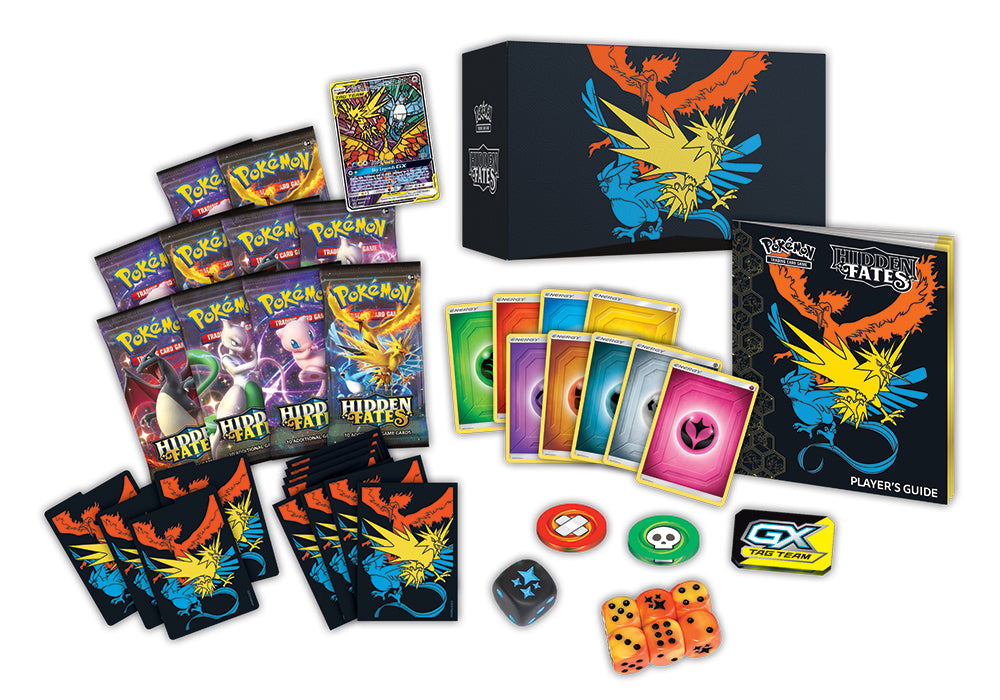 Pokemon : Sun & Moon - Hidden Fates - Elite Trainer Box