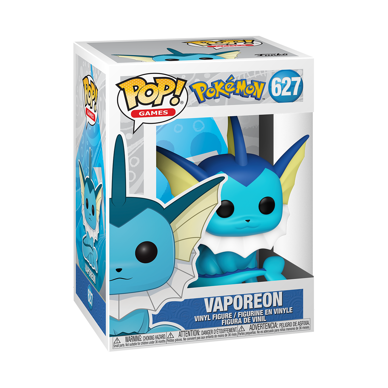 Games : Pokemon - Vaporeon #627 Funko POP! Vinyl Figure