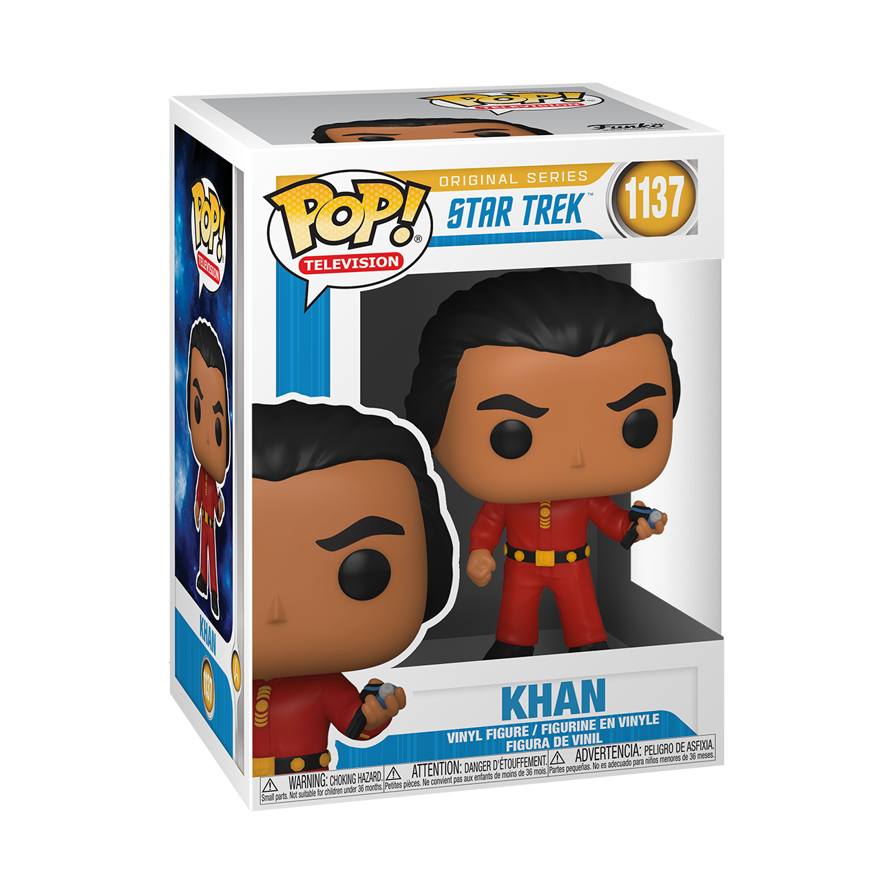 Television : Star Trek - Khan #1137 Funko POP! Vinyl Figure