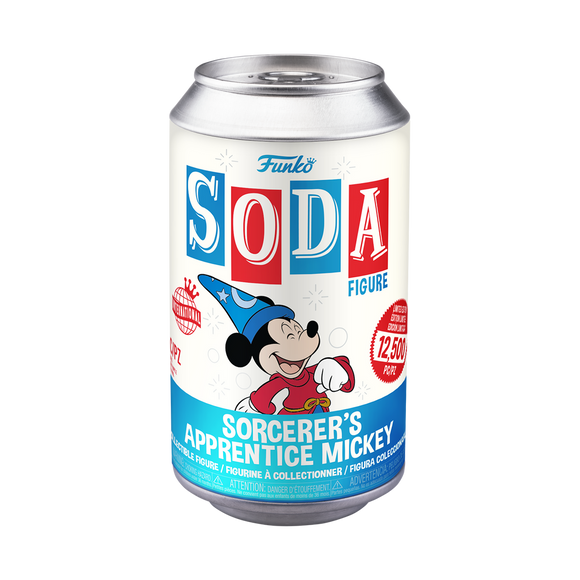 Funko Vinyl Soda : Disney - Sorcerer's Apprentice Mickey International Edition