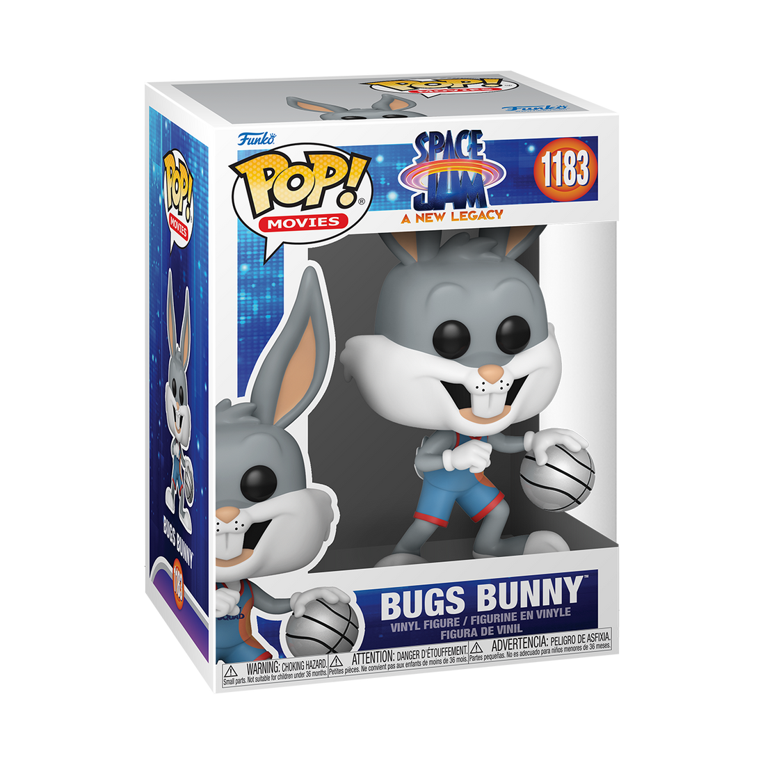 Movies : Space Jam - Bugs Bunny Dribbling #1183 Funko POP!