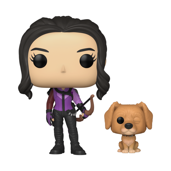 Marvel : Hawkeye - Kate Bishop with Lucky the Pizza Dog #1212 Funko POP!