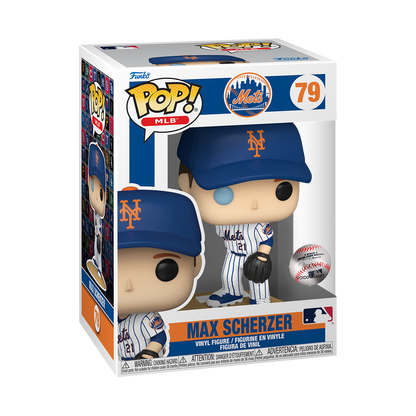 Baseball : Mets - Max Scherzer (Home Jersey) #79 Funko POP! Vinyl Figure