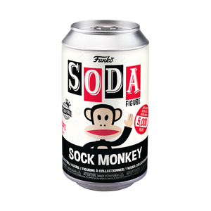 Funko Vinyl Soda : Paul Frank - Sock Monkey International Edition