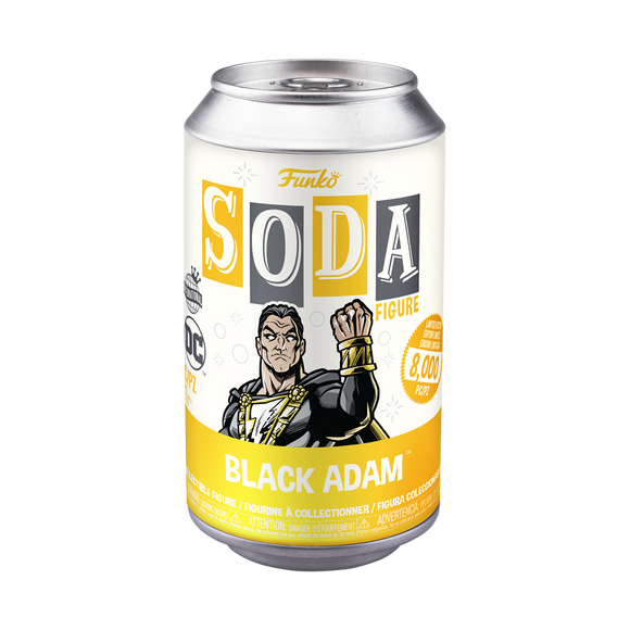 Funko Vinyl Soda : Black Adam - Black Adam International Edition