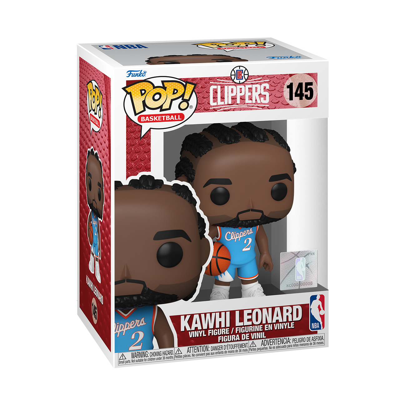 Basketball : Clippers - Kawhi Leonard City Edition #145 Funko POP!
