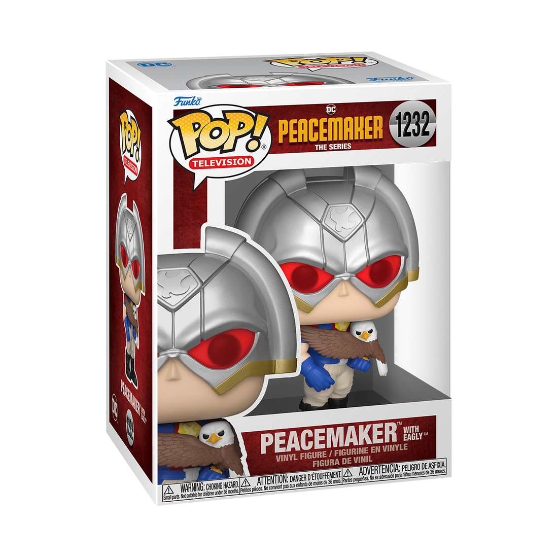 Movies : Peacemaker - Peacemaker with Eagly #1232 Funko POP!