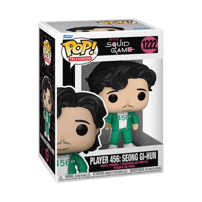Television : Squid Game - Player 456 Seong Gi-Hun #1222 Funko POP!