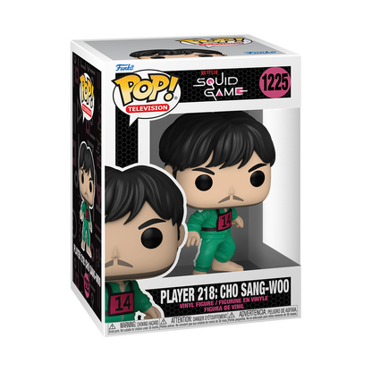 Television : Squid Game - Player 218 Cho Sang-Woo #1225 Funko POP!