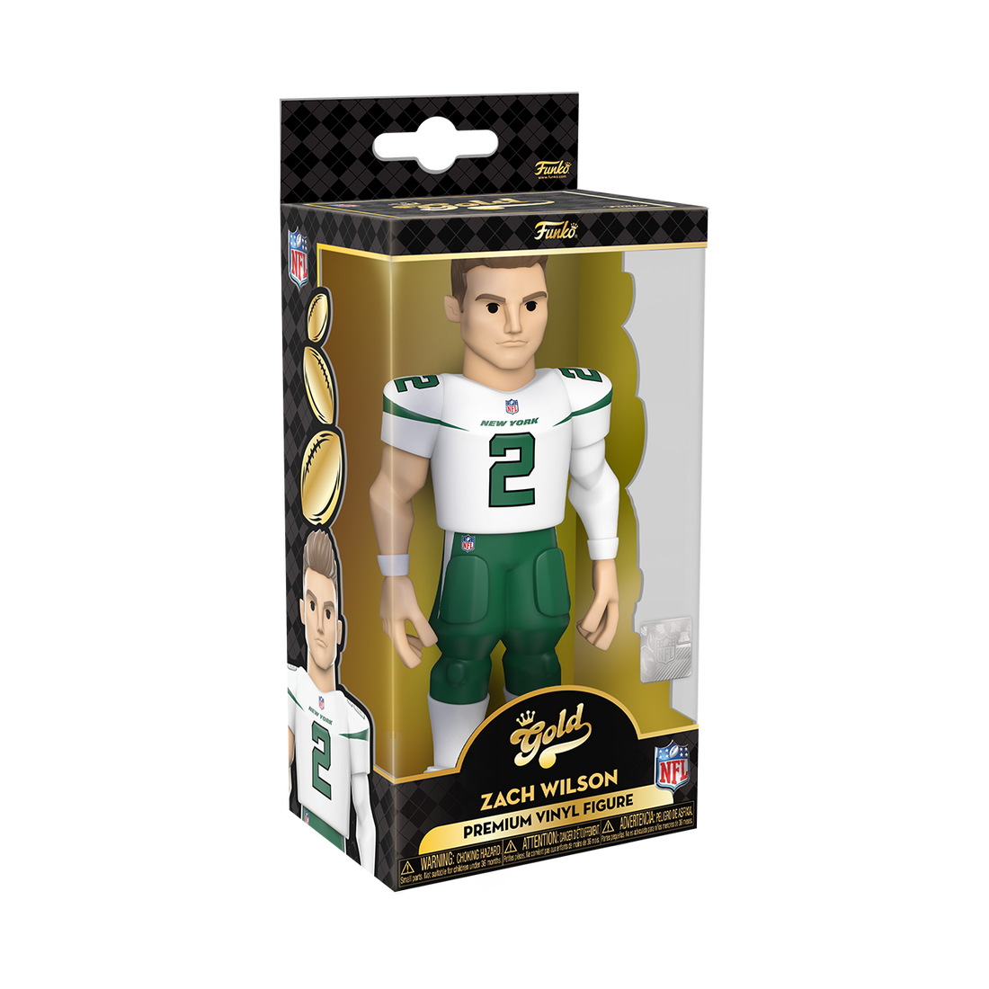 Funko Gold - 5" Zach Wilson - Jets