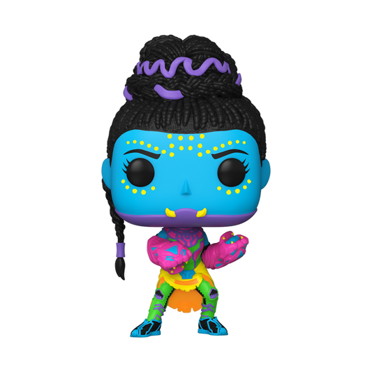 Marvel : Black Panther - Shuri Black Light #276 Special Edition Funko POP!