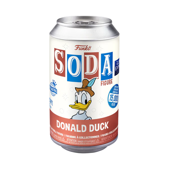 Funko Vinyl Soda : Disney - Donald Duck D23 Exclusive International Edition