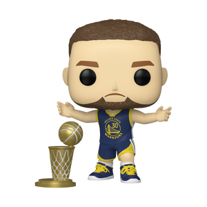 Basketball : Warriors - Stephen Curry w/  Trophy #157 Funko POP!