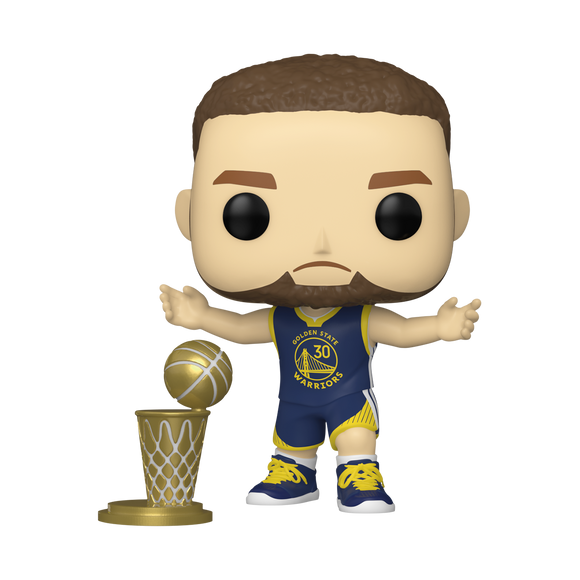 Basketball : Warriors - Stephen Curry w/  Trophy #157 Funko POP!