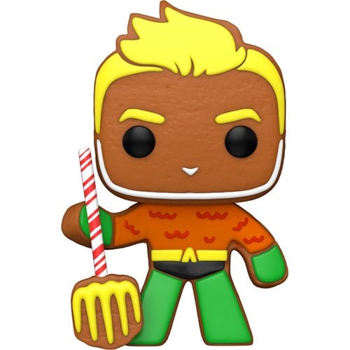 Heroes : Holiday - Gingerbread Aquaman #445 Funko POP!